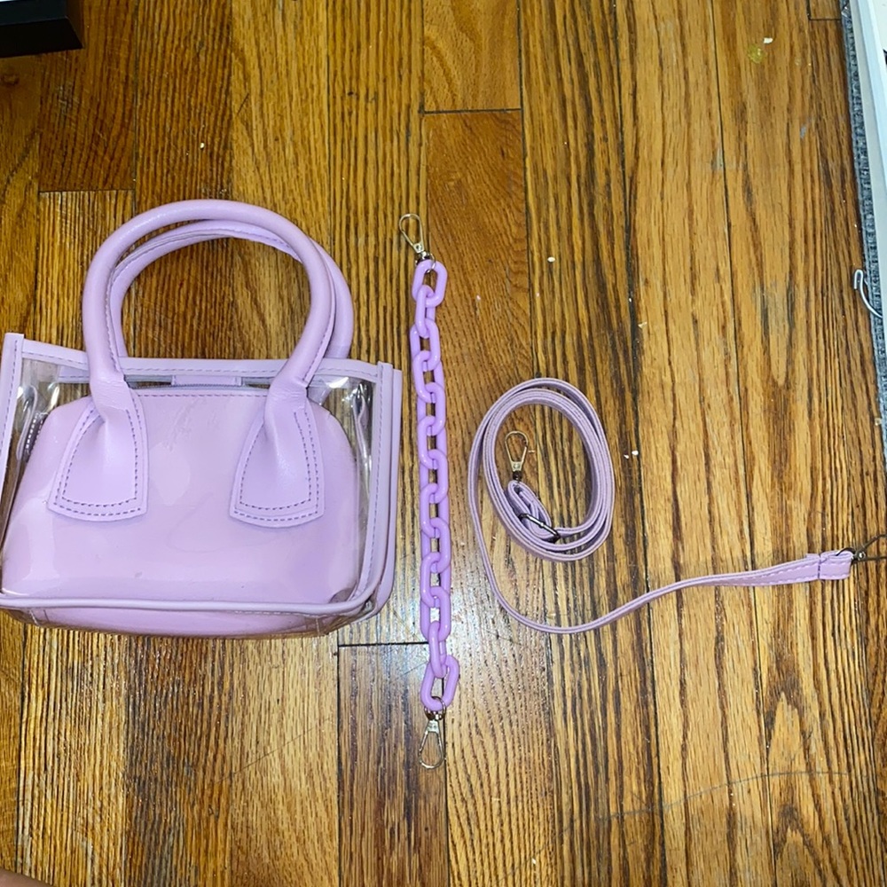 Purple purse